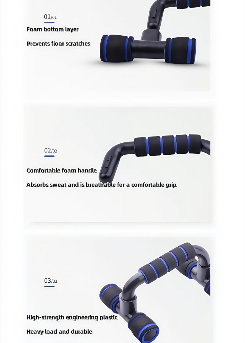 Push-up stand I-shaped, H push-up men's fitness equipment, home indoor chest expansion equipment abdominal fitness equipment - Image 5