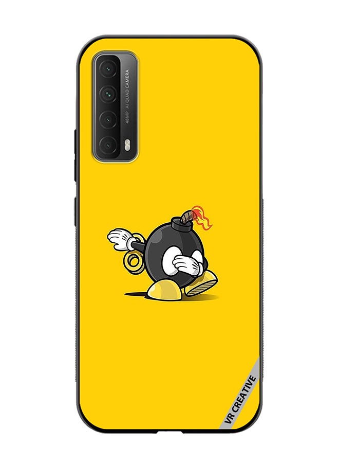 VR CREATIVE Protective Case Cover For Huawei Y7a Cute Bomb Design Multicolour - Image 1