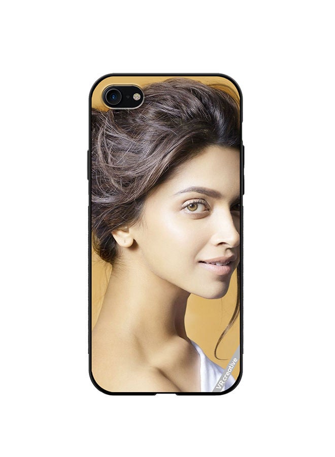 VR CREATIVE Protective Case Cover For Apple iPhone SE (2022) Bollywood Actress Deepika Padukone Design Multicolour - Image 1