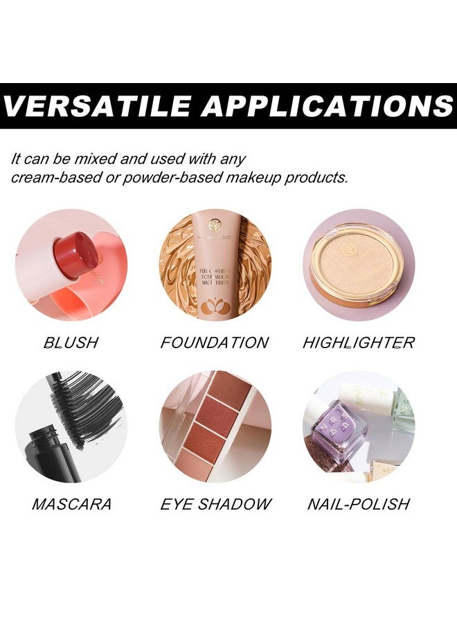 YOUNG VISION Makeup Mixing Liquid - Eyeshadow/Foundation Mixing Medium, Eyeliner Sealer, Pigment Enhancer, Glitter Adhesive, Waterproof Custom Makeup Converter, 9ml/0.3 fl oz - Image 2