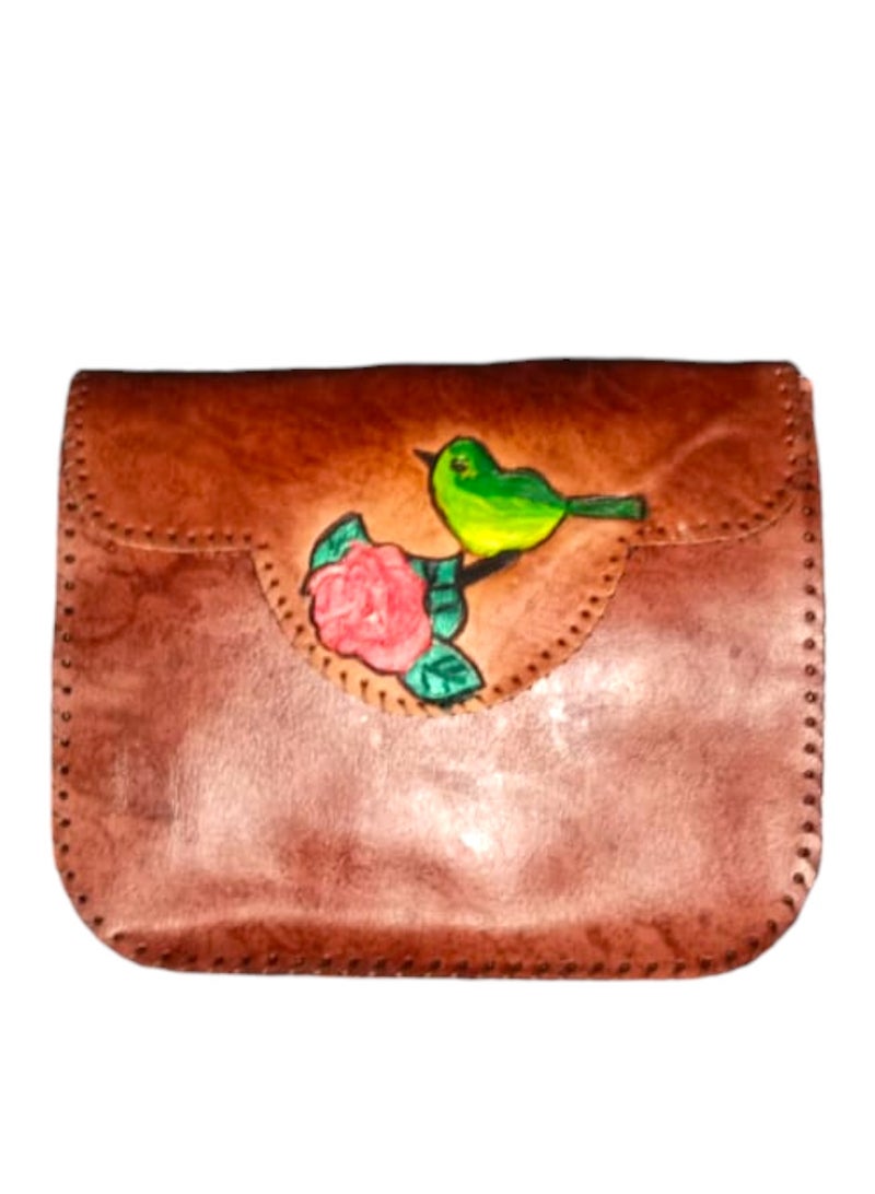 شير شنطة كروس من الجلد الطبيعي - Image 1