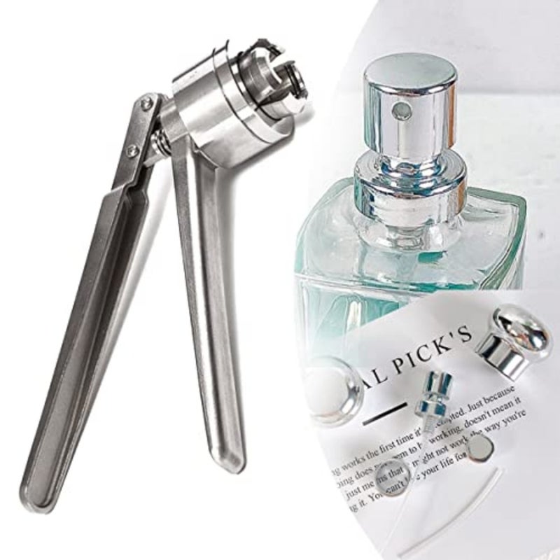 Stainless Steel Manual Perfume Bottle Spray Vial Crimper, Hand Sealing Machine, 15mm 20mm Crimper Seals, Capping Tool, 20mm - Image 1