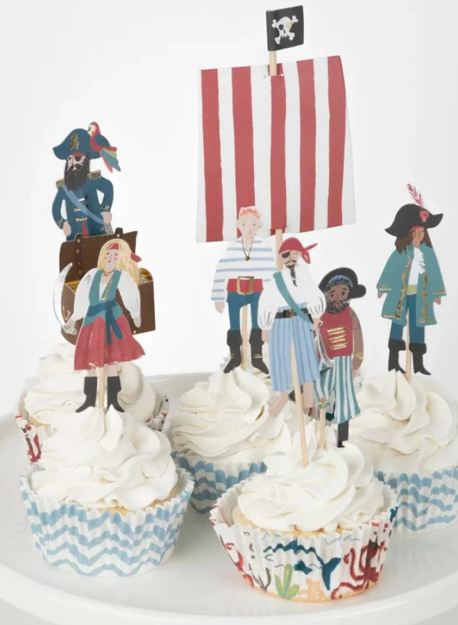 Meri Meri Pirate Ship Cupcake Kit