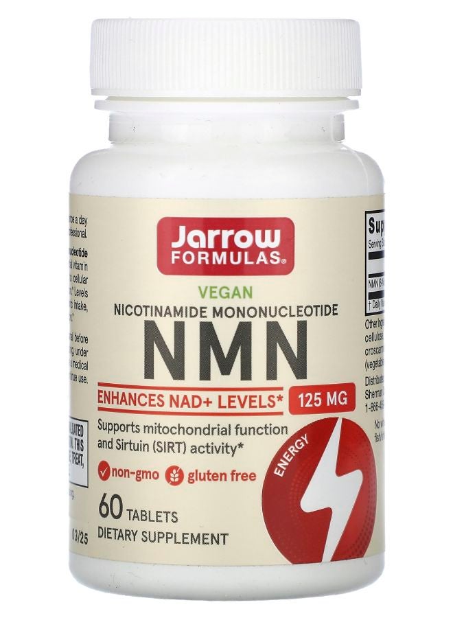 jarrow formulas Vegan NMN 125 mg 60 Tablets