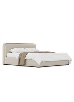 A to Z Furniture Kosmo K30 Bed Plain Headboard 160x200cm Queen size Bed in Beige Color 