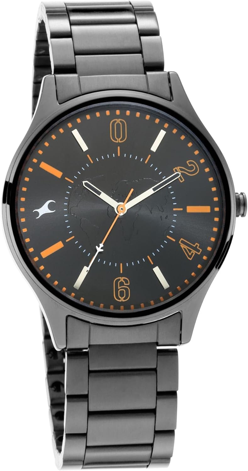 فاستراك ساعة فاستراك تريبستر التناظرية للرجال بمينا أسود - NN3237NM01/NP3237NM01 - Image 2