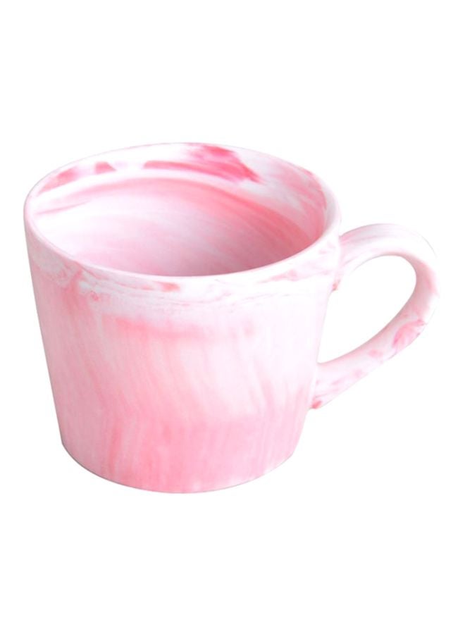 شاربدو قدح قهوة مطبوع وردي - Image 1