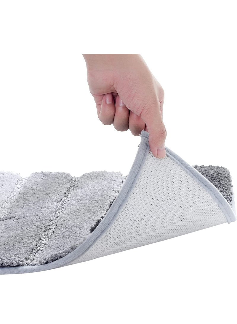 TYCOM Non-Slip Fluffy Soft Plush Microfiber Washable Quick Dry Ultra Bath Mats For Tub Bathroom Rugs Bath Mat - Image 5