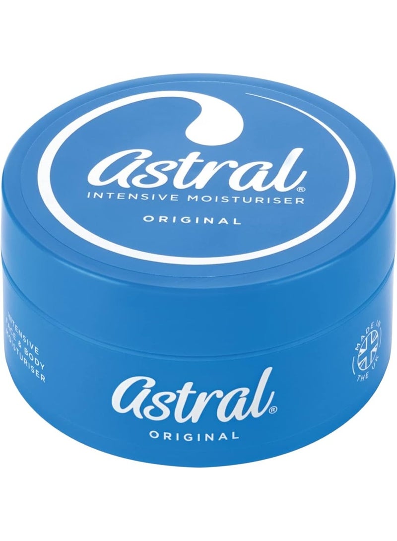 Face and Body Intensive Moisturiser Cream Astral Original Moisturiser  200ml