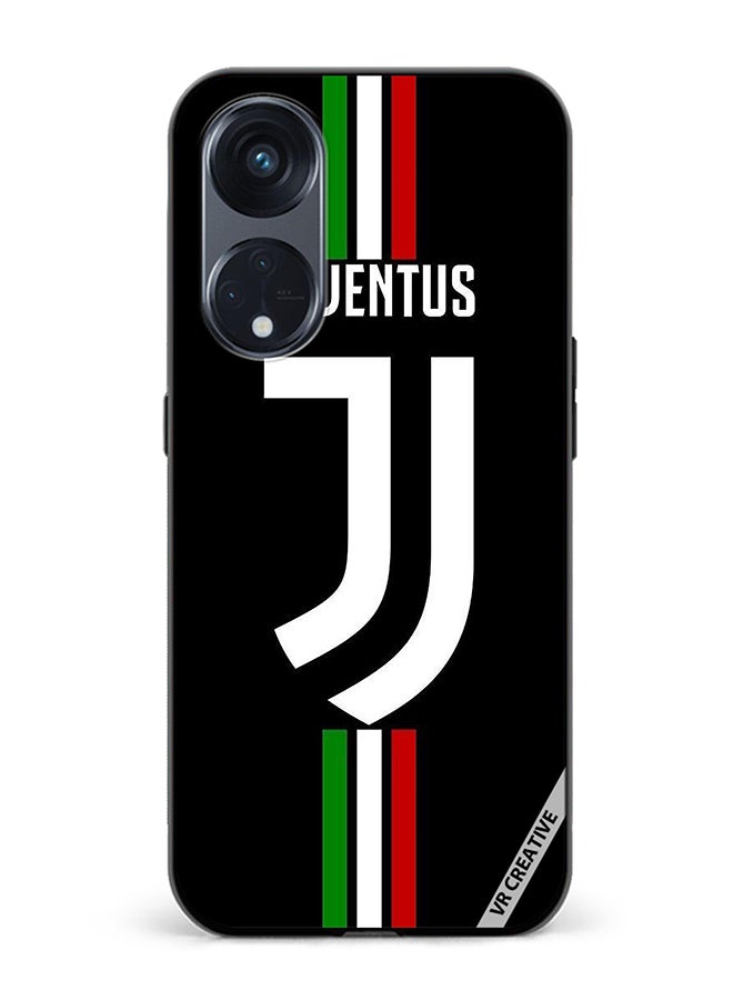VR CREATIVE Protective Case Cover For Oppo Reno8 T 5G Juventus Design Multicolour - Image 1