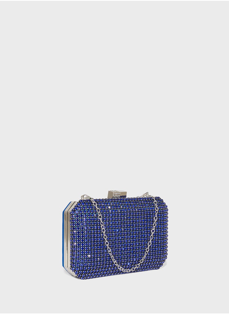 Ella Limited Edition Diamante Clutch Bag  - Image 3