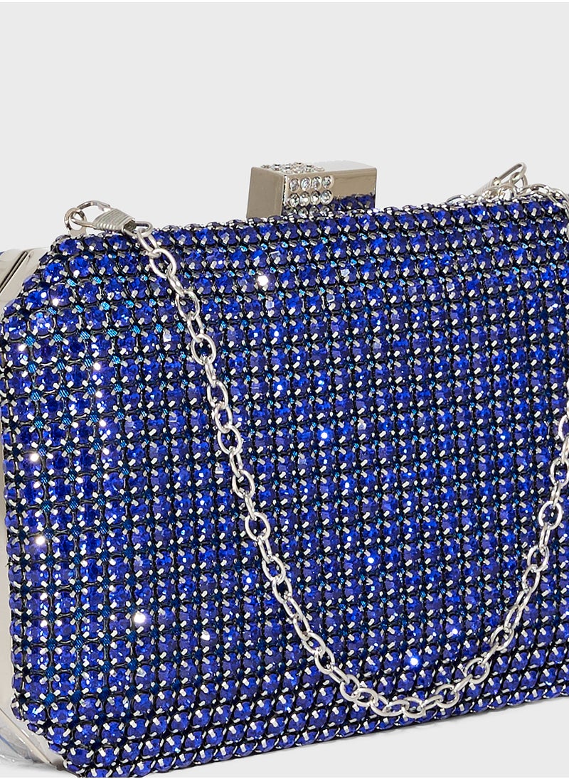 Ella Limited Edition Diamante Clutch Bag  - Image 4