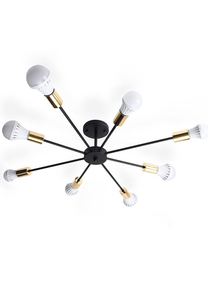 Cluc Steco Chandelier - 8 Branches - Black  - Image 2