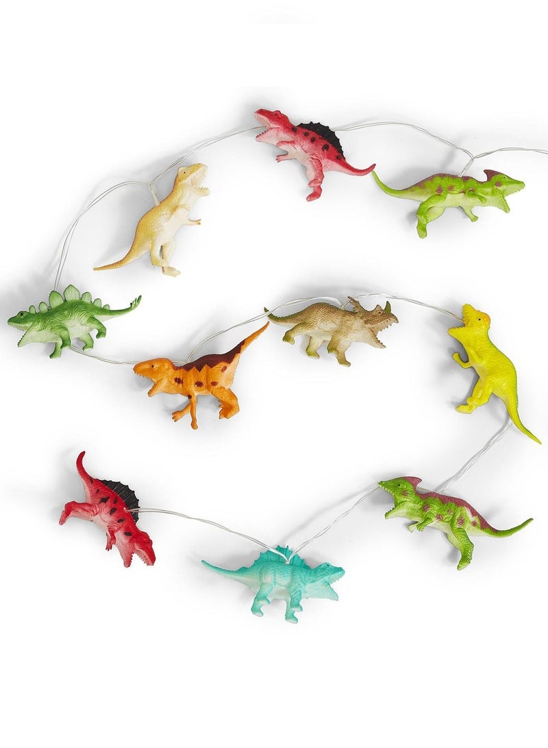 سلة حبل إضاءة ليد مع تعليقة على شكل ديناصورات ملونة للأطفال بطول 1.6 متر للديكورات وأعياد الميلاد - Image 1
