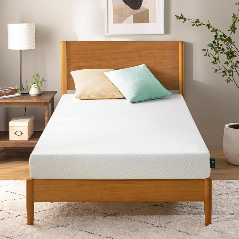 Zinus Memory Foam Mattress, White, 90 x 190 cm - Image 1