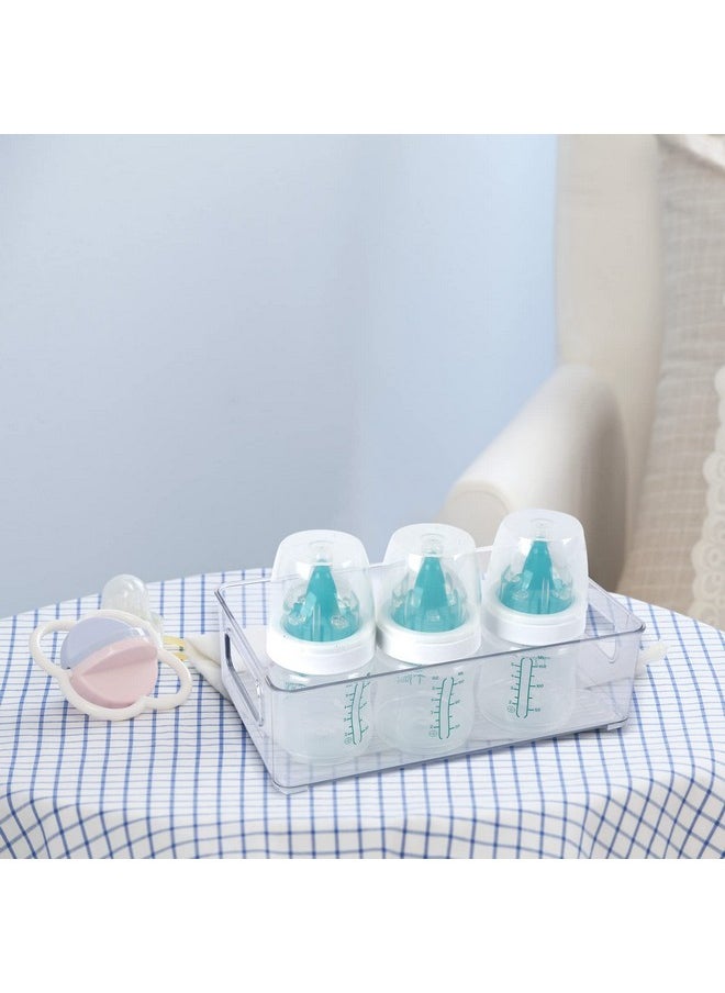 YeeBeny - Baby Bottle Organizer Plastic Storage Center For Baby Bottles And Food Jars Baby Bottle Organizer For Cabinet Perfect Organizer For Kitchen Cabinet Pantry Refrigerator And Countertop - Image 1