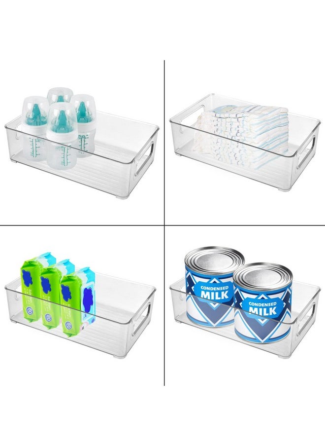 YeeBeny - Baby Bottle Organizer Plastic Storage Center For Baby Bottles And Food Jars Baby Bottle Organizer For Cabinet Perfect Organizer For Kitchen Cabinet Pantry Refrigerator And Countertop - Image 1