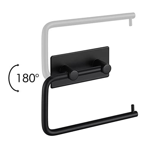 KES Self Adhesive Toilet Paper Holder Stainless Steel Tissue Paper Roll Holder Hand Towel Holder for Bathroom RUSTPROOF Brushed Finish, A7070-2 - Image 5