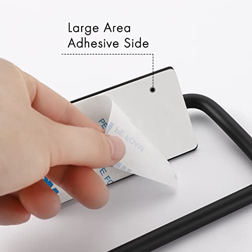 KES Self Adhesive Toilet Paper Holder Stainless Steel Tissue Paper Roll Holder Hand Towel Holder for Bathroom RUSTPROOF Brushed Finish, A7070-2 - Image 4