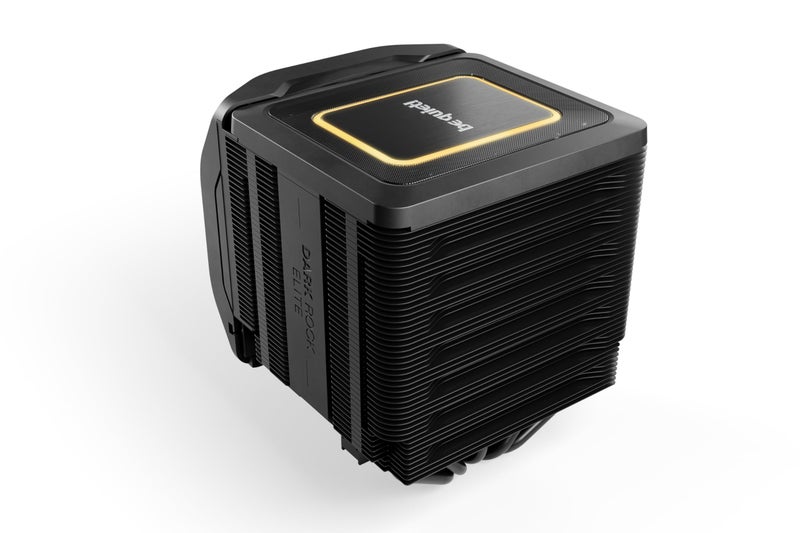 be quiet! Dark Rock Elite Air CPU Cooler | 2X Silent Wings 135mm PWM Fans | Speed Switch with 2 Modes | High-Performance Heat Pipes | Front Fan Rail System | Enhanced RAM Compatibility | BK037 - Image 3