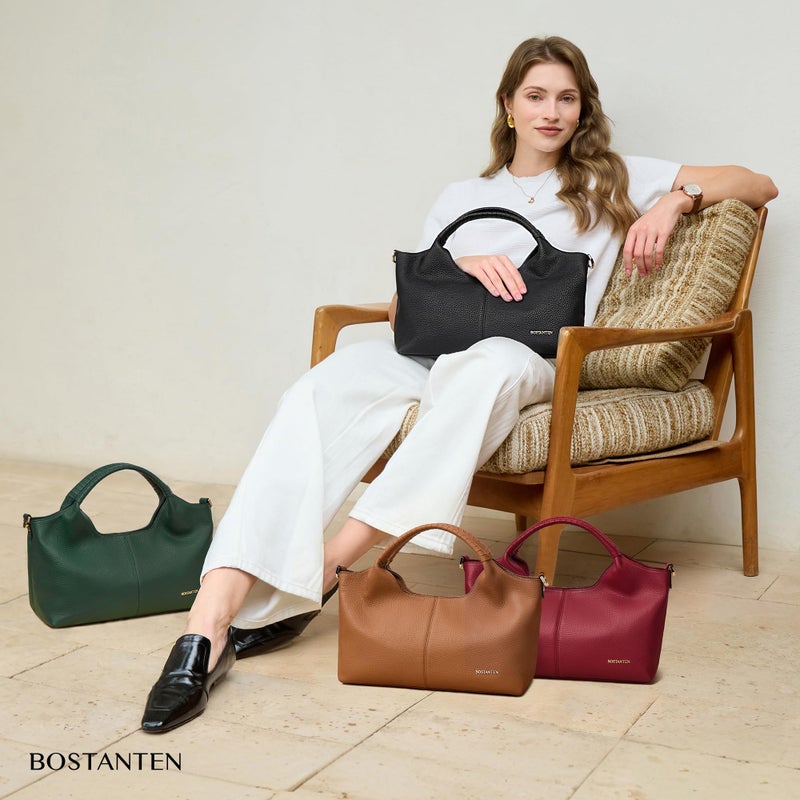 BOSTANTEN Purses for Women Designer Handbags Crossbody Shoulder Top Handle Satchel Bags Gift Box Packaging Red - Image 3