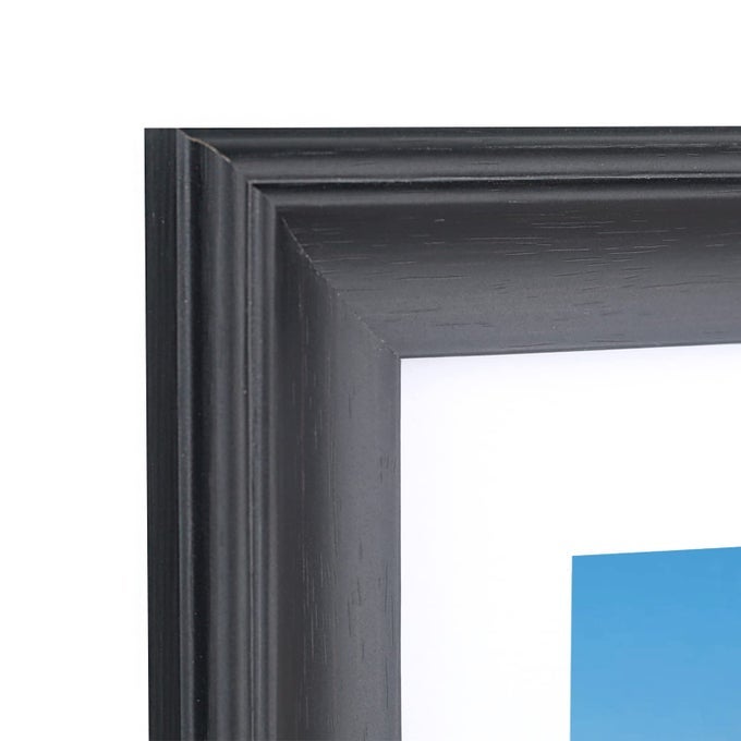 20X20 IN PICTURE FRAMES SOLID WOODDISPLAY PICTURE 18X18 IN WITH MAT OR 20X20 IN WITHOUT MAT18X18 INCH DIAMOND PAINTING FRAMES BLACK CK2020