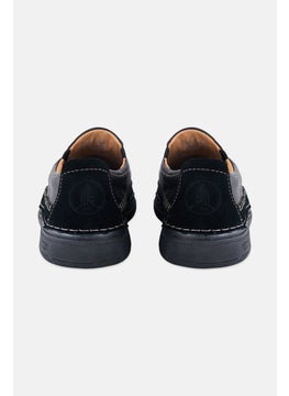 clarks Men Wide Nature 5 Walk Slip On Casual Shoes, Black  - Image 2