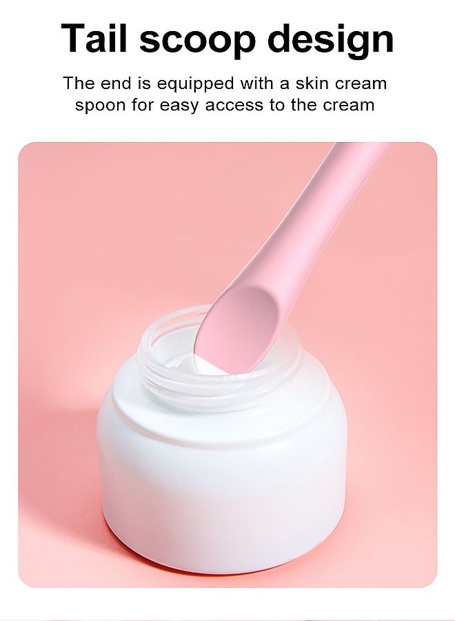 1 Piece Multi Functional Eye Makeup Assistant Tool Can Be Used As Eyeliner Eyelash Lipstick Assistant Tool And Face Cream Spoon Soft，Silicone For Easy Washing - Image 4