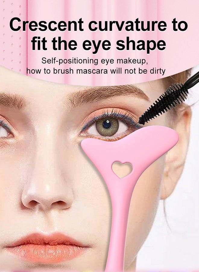 1 Piece Multi Functional Eye Makeup Assistant Tool Can Be Used As Eyeliner Eyelash Lipstick Assistant Tool And Face Cream Spoon Soft，Silicone For Easy Washing - Image 1
