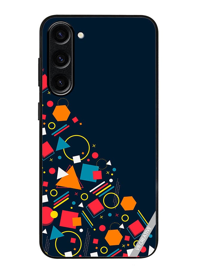 VR CREATIVE Protective Case Cover For Samsung Galaxy S23 Plus Abstract Design Multicolour - Image 1