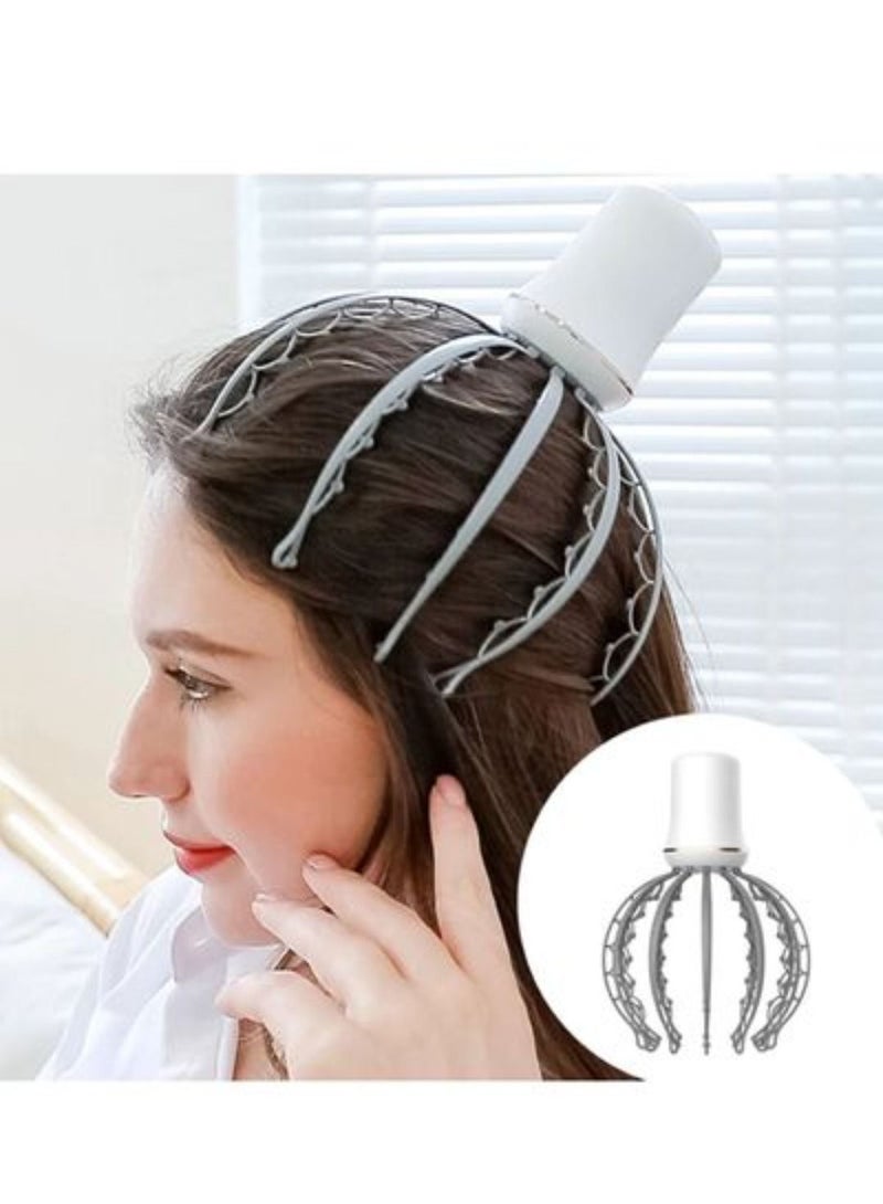 مدلك فروة الرأس الكهربائي من الأخطبوط جهاز الاسترخاء لتدليك الرأس وإزالة توتر العضلات ومدلك الرأس - Image 2