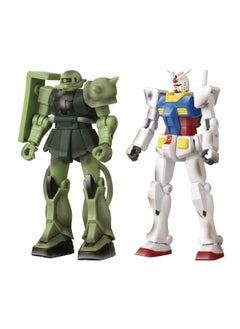2021 Con Exclusive Gundam Infinity Epic Battle Rx78 & Zaku Figure 2Pack