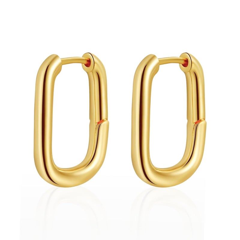 Salve Gold Earrings for Women – Dainty, Chunky, Huggie & Bow Styles | Anti-Tarnish Hypoallergenic Hoop & Stud Earrings | Aesthetic Fashion Jewelry for Girls & Women - Image 1