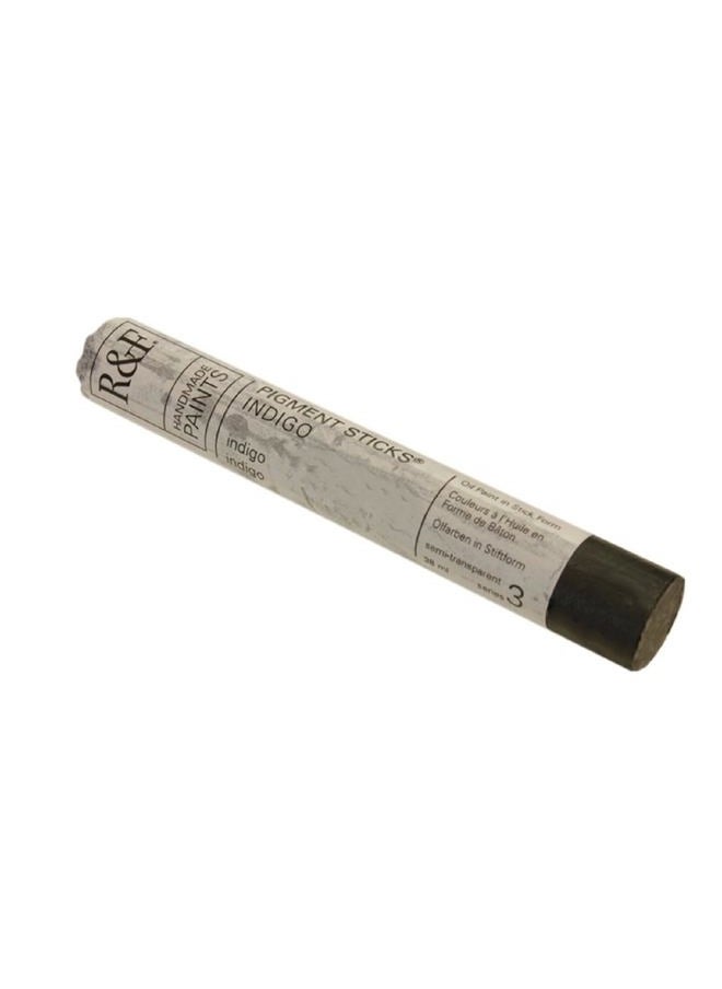 R&F Handmade Paints - Professional Oil Pigment Stick, Indigo, 38 ml  - Image 1