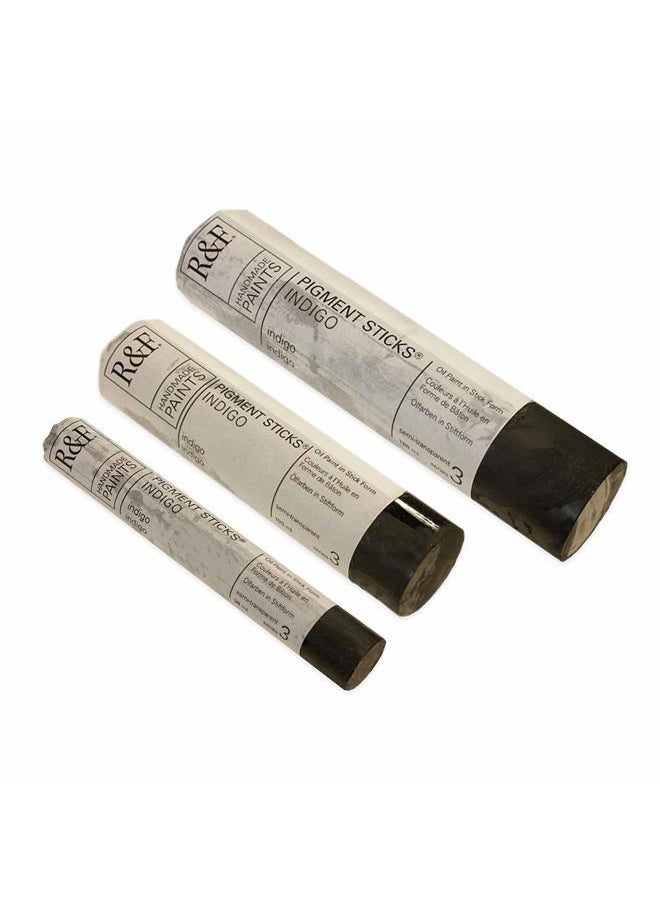 R&F Handmade Paints - Professional Oil Pigment Stick, Indigo, 38 ml  - Image 3