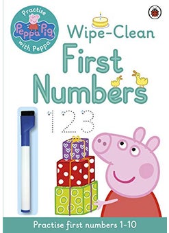 Peppa Pig Practise With Peppa Wipeclean Numbers
