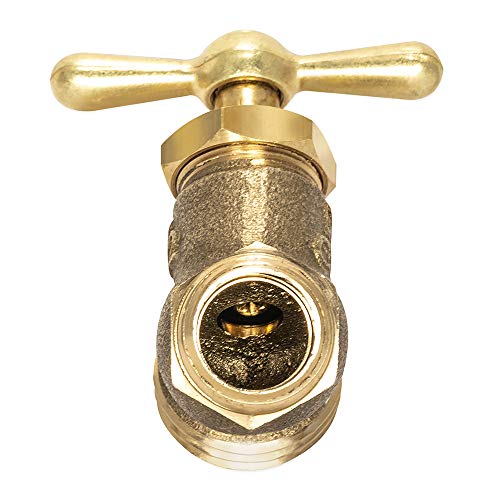 Eastman Male No-Kink Hose Bibb, 1/2 Inch MIP Connection, Brass Plumbing Fitting, 20205 - Image 5