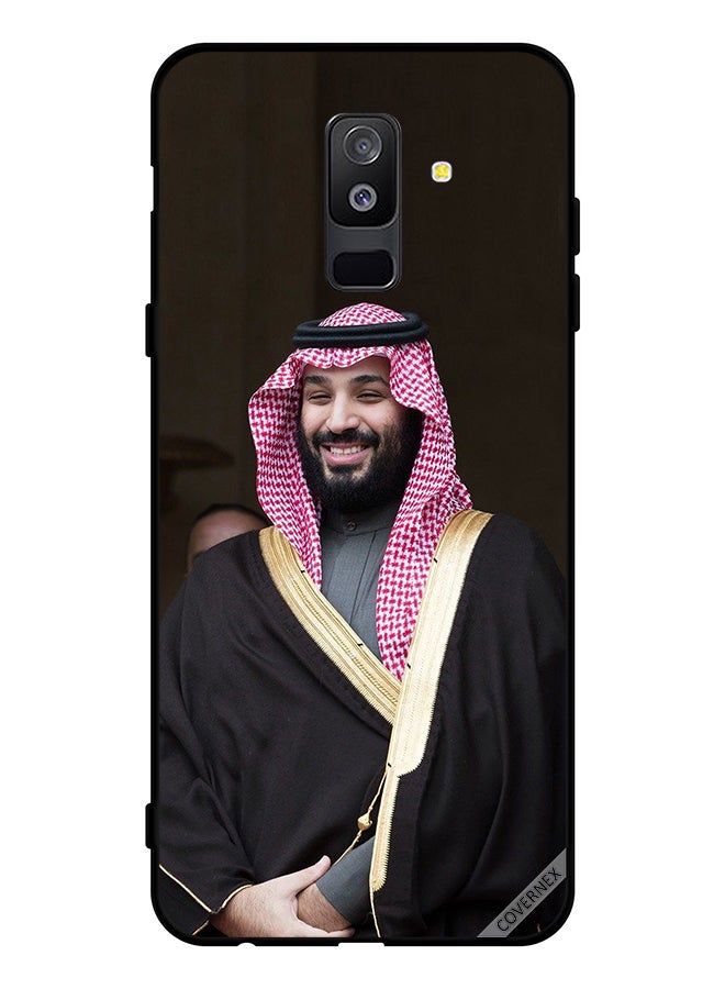 Covernex Protective Case Cover For Samsung Galaxy A6 Plus (2018) Mohammad Bin Salman Smiling - Image 1