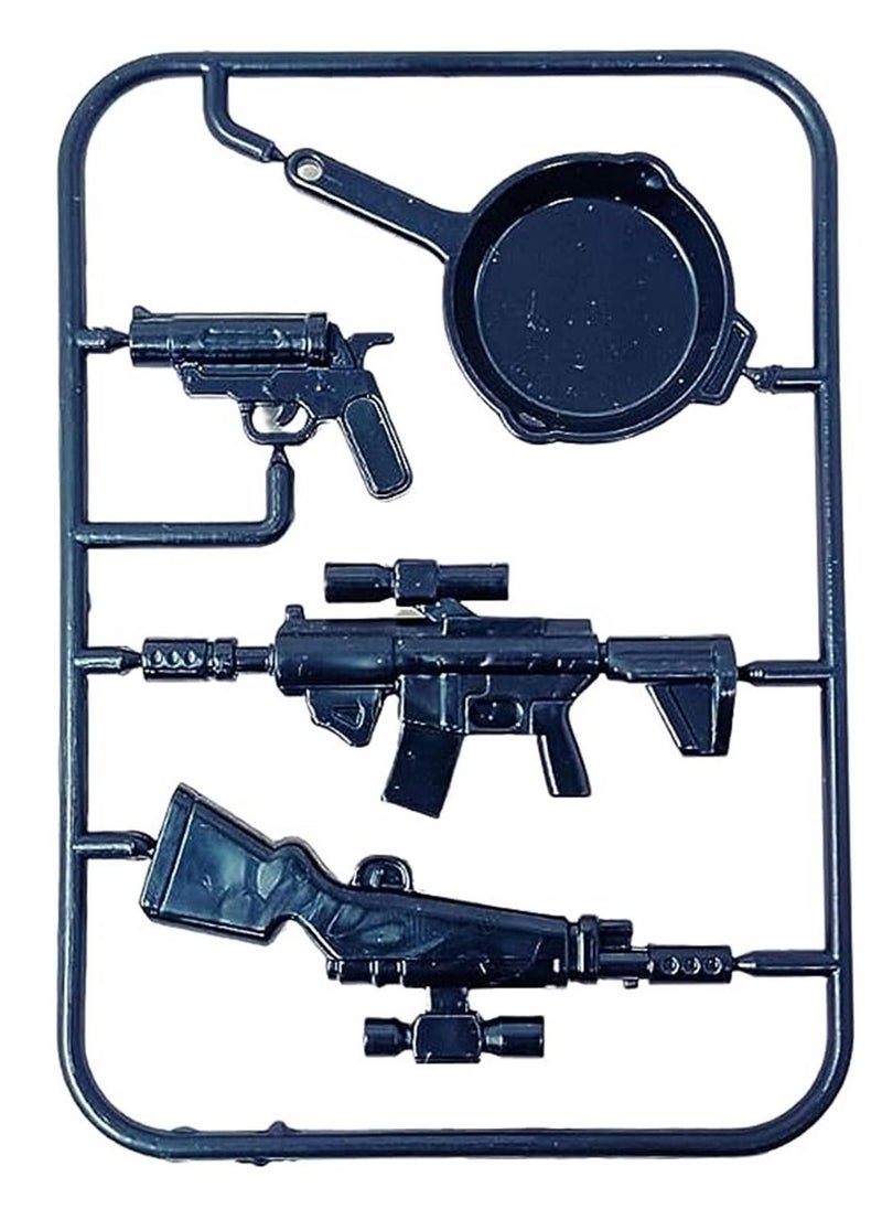 ماركة غير محددة - Pubg على شكل قلم رصاص مبراة دليل أقلام ملونة / مبراة قلم رصاص ، آلة مبراة الجدول هدية ثابتة مدرسية للأطفال حجرة الغبار (مجموعة من 1) - Image 1