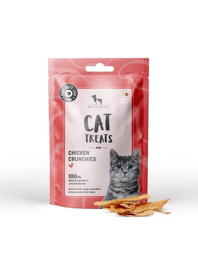 Heads Up For Tails Sara's Cat Dry Treats - Chicken Bits - 35 G For Adult - Image 1