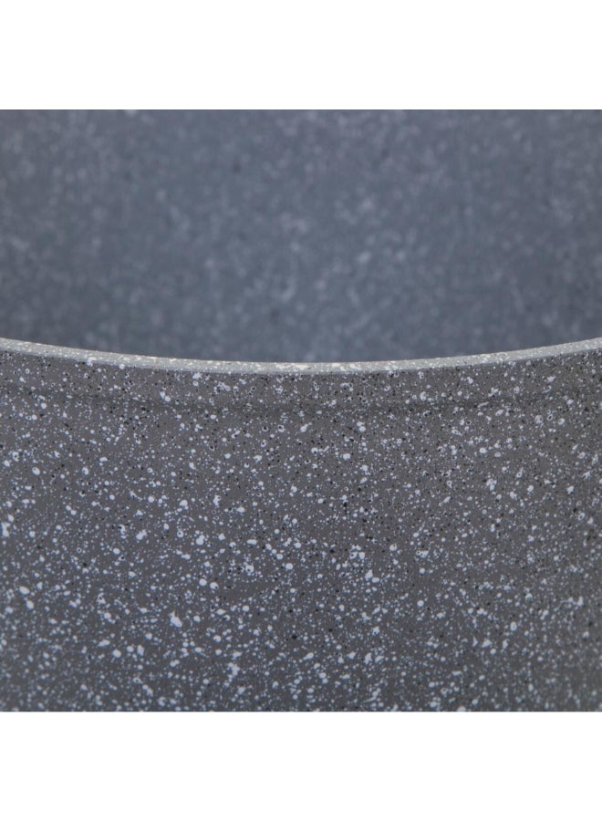 حامل ماكينة تحضير قدر صوص من الألومنيوم المدعّم اللونين الرمادي والبيج مقاس 18 سم . 111006A - Image 3