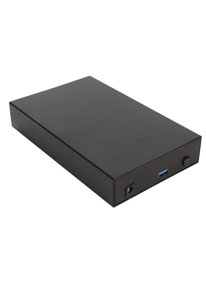Thoraya - 3.5-inch desktop metal mobile hard disk USB3.0 hard disk storage compatible with PC/TV/desktop/laptop 6TB US standard - Image 1