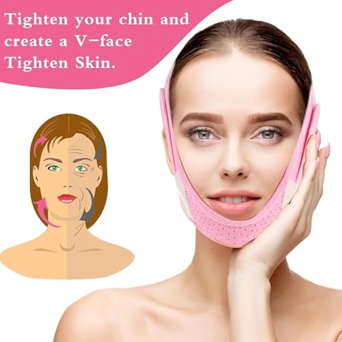 general Unisex V Shape Silicone Face Shaper Mask for Face Tightening Cheeks Chin Neck Reduce Double Chin and Tighten Skin. - Image 5