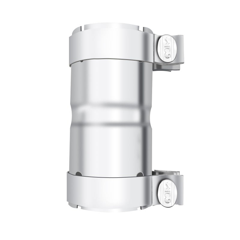 peastorm Stainless Steel 2 to 2 Inch Exhaust Adapter 2 ID Exhaust Reducer Connector Pipe with Clamp - Image 2