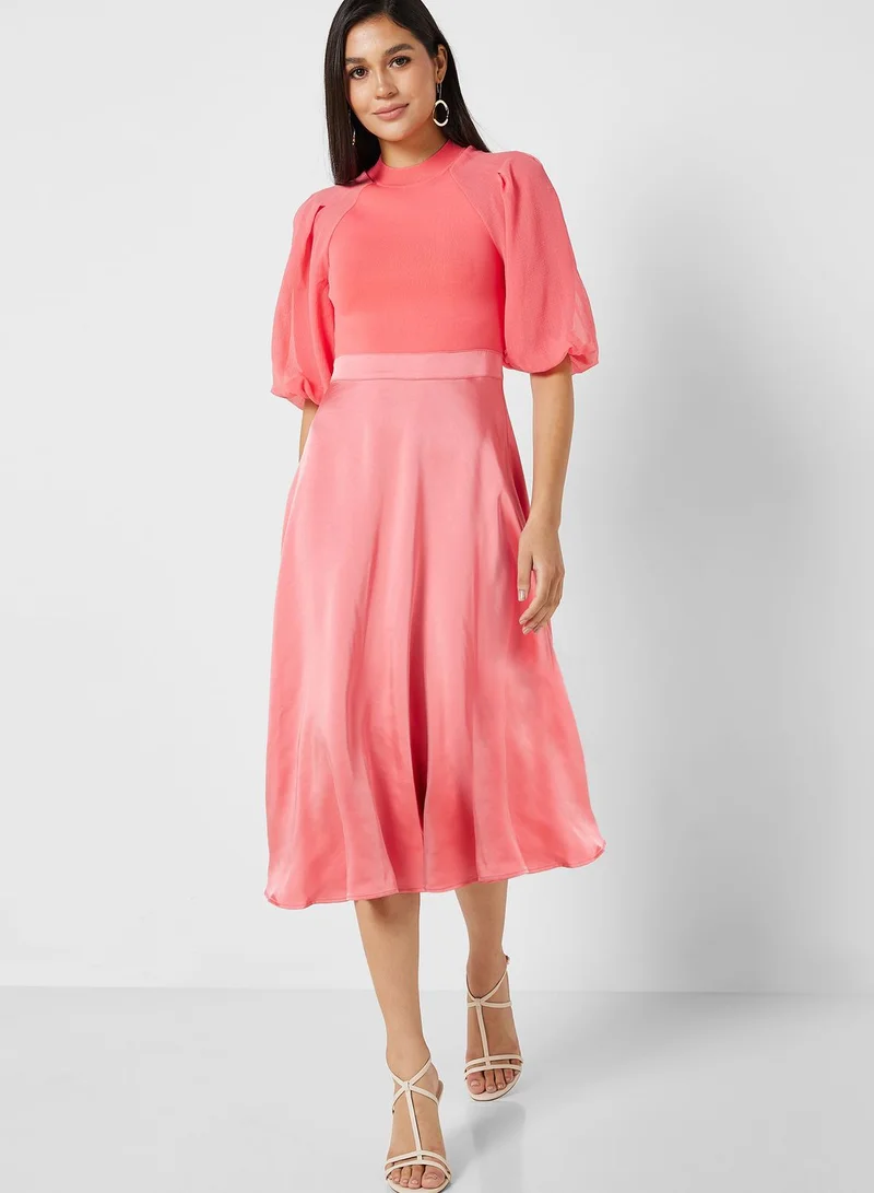 Ted Baker Cape Sleeve Dress