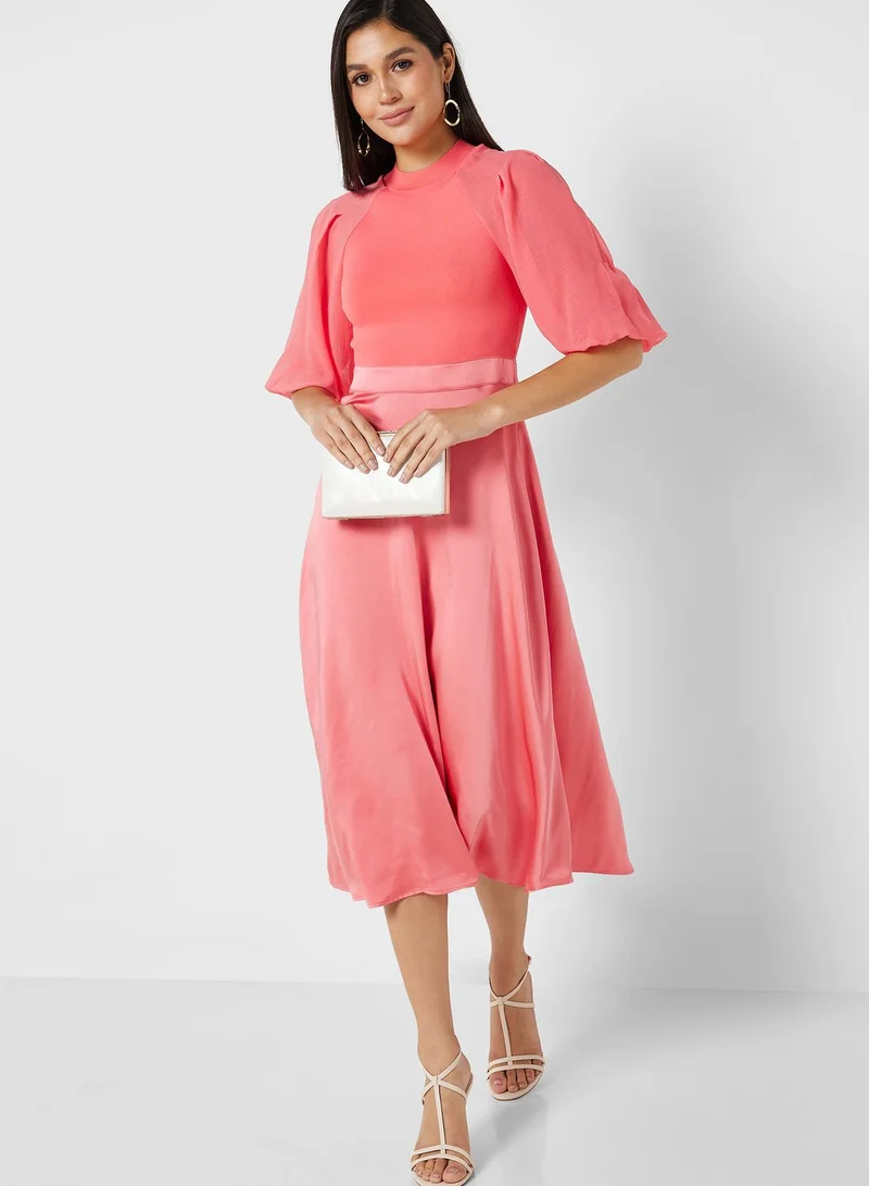 Ted Baker Cape Sleeve Dress