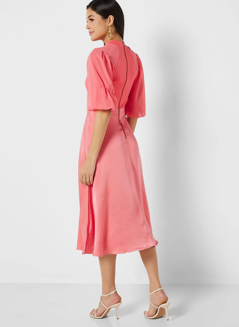 Ted Baker Cape Sleeve Dress