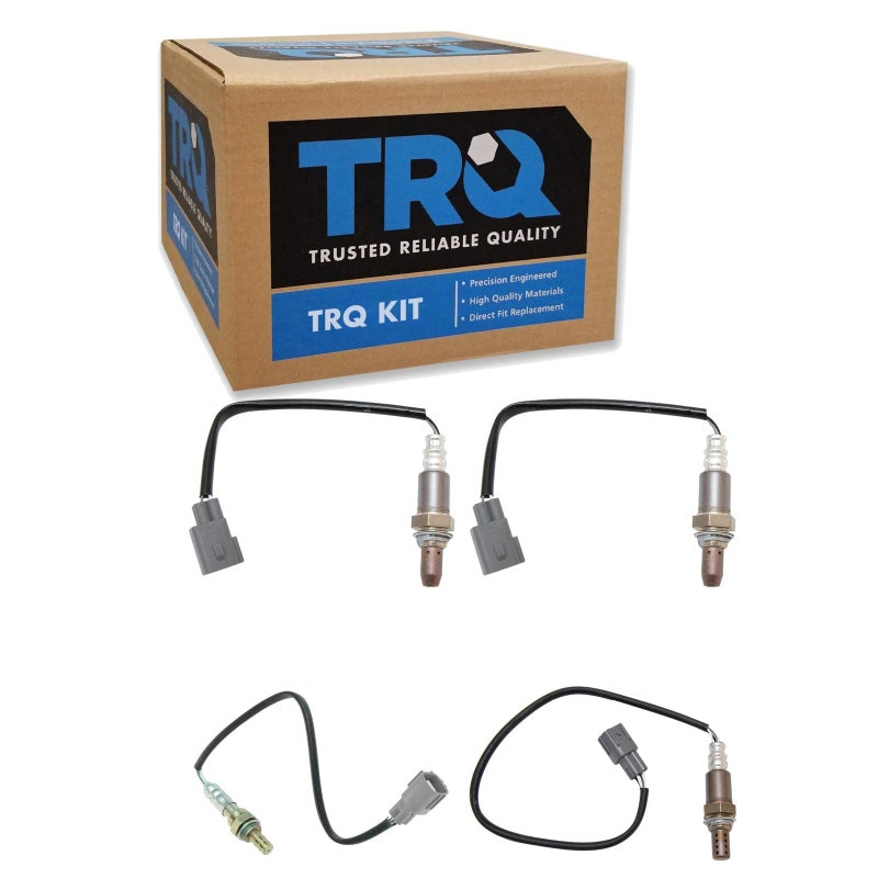 TRQ 4pc O2 02 Oxygen Sensor Set Upstream Downstream Kit for Toyota