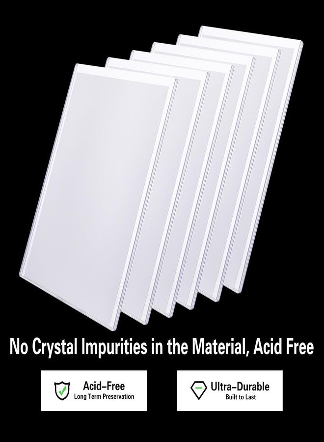 Coolbyl 10ct Magazine Toploaders, Ultra Durable 9X11.5 Protectors for Magazine, Measuring 7mm in Thickness, Crystal Clear PVC, Dustproof, Archival-Safe for Magazine Display - Image 4