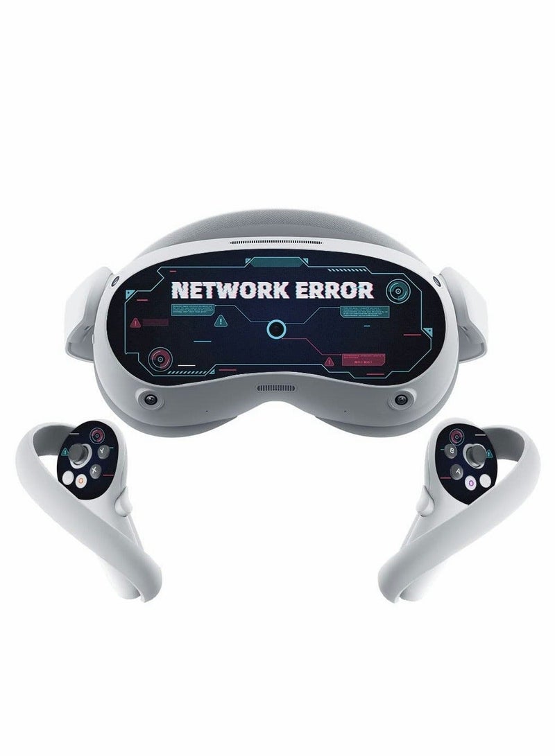 ملصق حماية لجهاز PICO 4، لعدسات سماعة الواقع الافتراضي وأجهزة التحكم، غشاء حماية لمقبض ألعاب الواقع الافتراضي على الوجه الأمامي - Image 1